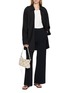 Figure View - Click To Enlarge - DETERM - Collagen Ribbed Lounge Pants