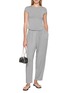 Figure View - Click To Enlarge - DETERM - Collagen Sarouel Pants