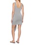 Back View - Click To Enlarge - DETERM - Collagen Pareo Dress