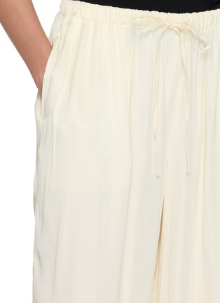  - DETERM - Drawstring Waistband Collagen Satin Pants