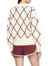 Back View - Click To Enlarge - VARLEY - Nile Diamond-Jacquard Bomber Jacket