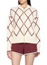 VARLEY Nile Diamond-Jacquard Bomber Jacket