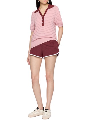 Figure View - Click To Enlarge - VARLEY - Wren Knit Polo Top