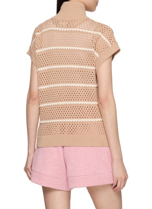 Back View - Click To Enlarge - VARLEY - Haney Zip Up Knit Vest
