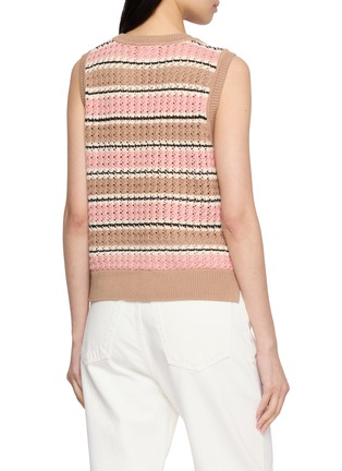 Back View - Click To Enlarge - VARLEY - Deeley Stripe Stitch Tank
