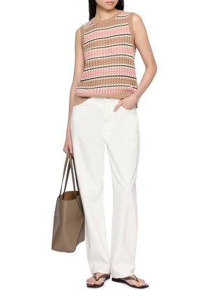 Figure View - Click To Enlarge - VARLEY - Deeley Stripe Stitch Tank