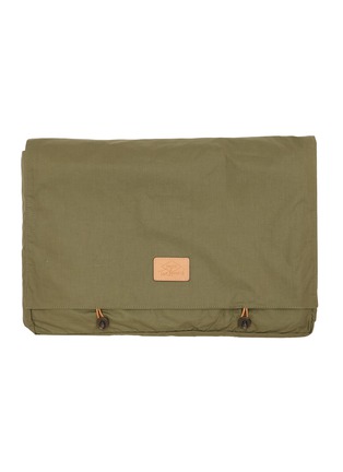 Detail View - Click To Enlarge - FRETTE - x Tara Bernerd Deco Throw — Rust/Tan