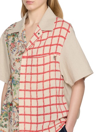  - YOUNG N SANG - Hand Beads Patchworked Shirt