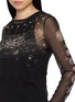  - BEAUTIFUL PEOPLE - Cosmos Sheer Jersey Crewneck Cotton Top