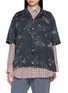 BEAUTIFUL PEOPLE Y-Connect Cosmos Ripstop Cotton Shirt