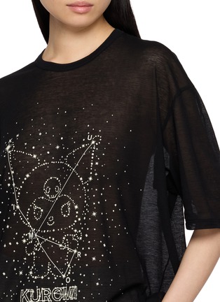  - BEAUTIFUL PEOPLE - X My Melody & Kuromi Constellation Print Cotton T-shirt