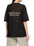 Back View - Click To Enlarge - BEAUTIFUL PEOPLE - X My Melody & Kuromi Constellation Print Cotton T-shirt