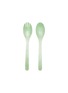 Main View - Click To Enlarge - HEIM SÖHNE - Speckled Salad Cutlery Set — Apple