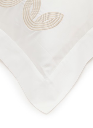 Detail View - Click To Enlarge - FRETTE - Grace Avant Garde Embroidery Pillow Case