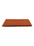 FRETTE Fringed Cashmere Throw — Rust