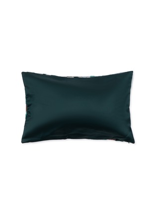 Detail View - Click To Enlarge - FRETTE - Luxury Avant Garde Cushion Cover — Green