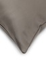 Detail View - Click To Enlarge - FRETTE - Woolen Sateen Decorative Cushion Cover — Beige