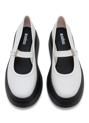 Detail View - Click To Enlarge - MELISSA SHOES - Soft Ballerina Platform PVC Mary Janes