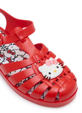 Detail View - Click To Enlarge - MELISSA SHOES - x Hello Kitty And Friends Possession PVC Cage Sandals
