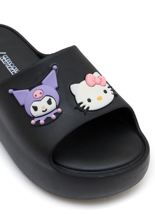 Detail View - Click To Enlarge - MELISSA SHOES - x Hello Kitty And Friends PVC Platform Slides