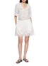 Figure View - Click To Enlarge - DÔEN - Henri Striped Ruffle-Trimmed Blouse