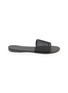 NICOLAS LAINAS Fishnet Leather Slides