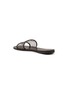 Detail View - Click To Enlarge - NICOLAS LAINAS - Printed Mesh Leather Slides