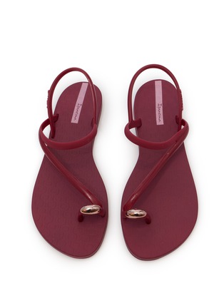 Detail View - Click To Enlarge - IPANEMA - Glam Toe Ring PVC Sandals