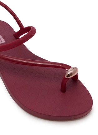 Detail View - Click To Enlarge - IPANEMA - Glam Toe Ring PVC Sandals