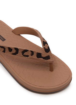 Detail View - Click To Enlarge - IPANEMA - Festa Leopard PVC Flip Flops