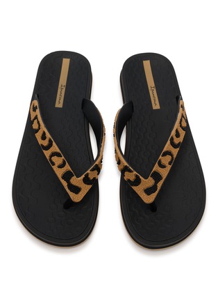 Detail View - Click To Enlarge - IPANEMA - Festa Leopard PVC Flip Flops