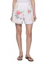 RELAX RE-LUX Campi Floral Embroidered Patchwork Shorts