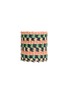 GUANABANA Iraca Napkin Ring — Pink/Green/Black