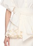  - ASSIGNMENTS - Puff Sleeve Belted Broderie Anglaise Top