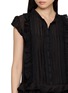  - ASSIGNMENTS - Pleated Lace Ruffle Tiered Maxi Dress