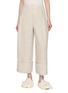ASSIGNMENTS Pleated Cropped Pants