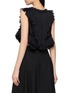 Back View - Click To Enlarge - ASSIGNMENTS - Ruffled Pleated Crop Top