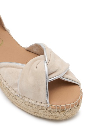 Detail View - Click To Enlarge - GAIMO - Torgos Platformed Espadrille