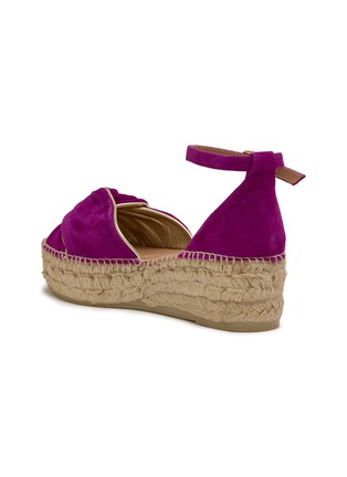 Detail View - Click To Enlarge - GAIMO - Torgos Suede Platformed Espadrille