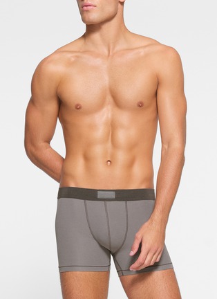 Detail View - Click To Enlarge - SKIMS - SKIMS Cotton 3'' Boxer Brief — Pack of 3