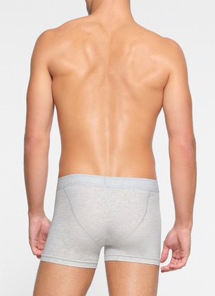 Back View - Click To Enlarge - SKIMS - SKIMS Cotton 3'' Boxer Brief — Pack of 3