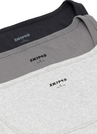  - SKIMS - Skims Cotton Ribbed Tank Top — Pack Of 3