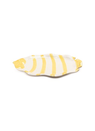 Detail View - Click To Enlarge - ARCUCCI - Elba Oval Tray — Nastro Yellow