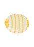 ARCUCCI Elba Oval Tray — Nastro Yellow