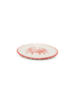 Detail View - Click To Enlarge - ARCUCCI - Mare Dinner Plate — Red Crab