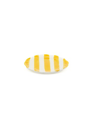 Detail View - Click To Enlarge - ARCUCCI - DolceVita Nastro Bread Plate — Yellow