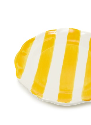 Detail View - Click To Enlarge - ARCUCCI - DolceVita Nastro Bread Plate — Yellow