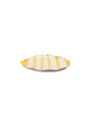 Detail View - Click To Enlarge - ARCUCCI - Elba Dinner Plate — Nastro Yellow