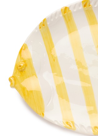 Detail View - Click To Enlarge - ARCUCCI - Elba Dinner Plate — Nastro Yellow