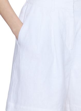 - POSSE - Pleated Tailored Bermuda Shorts